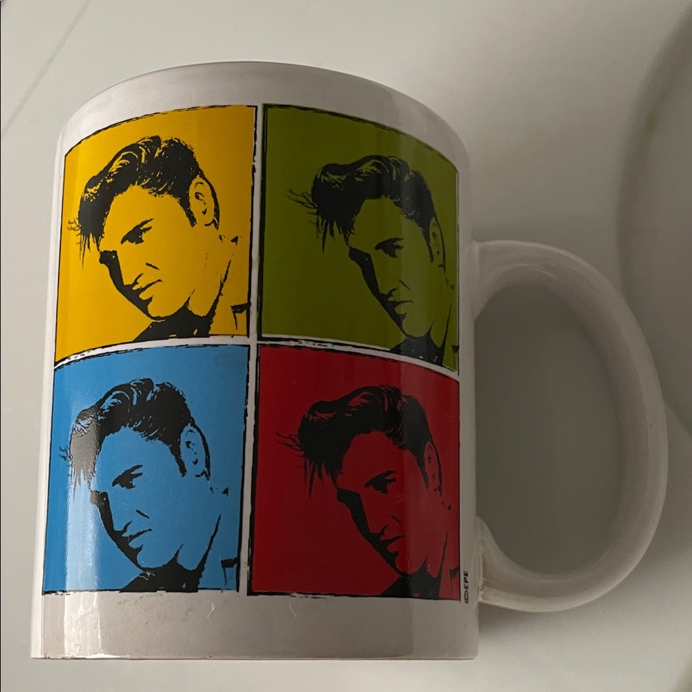 Andy Warhol’s Elvis Pop Art Mug